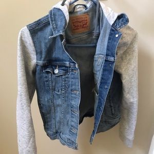 Levi’s Hooded Denim Jacket